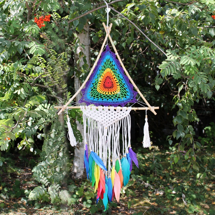 Prinzător de Vise Bali - Piramidă Mare Colorată