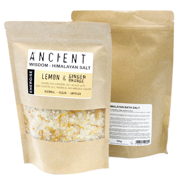 Amestec de Sare de Baie din Himalaya 500g - Energie