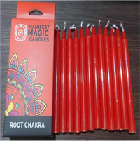 Lumânări Magice pentru manifestare- Chakra Rădăcină-- Roșu