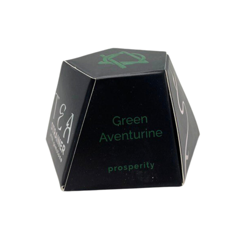 Infuzor de Ceai cu Cristal - Aventurin Verde
