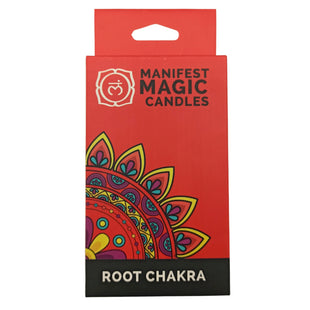 Lumânări Magice pentru manifestare- Chakra Rădăcină-- Roșu