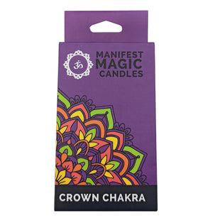Lumânări Magice pentru Manifestare- Chakra Coroana - Violet