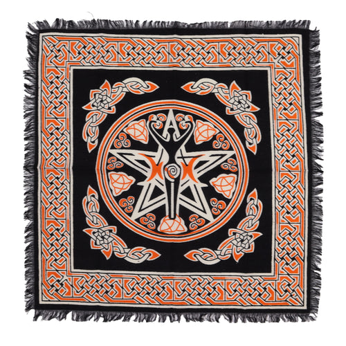 Pânză de Altar cu Franjuri Esoterică - Mama Pământ