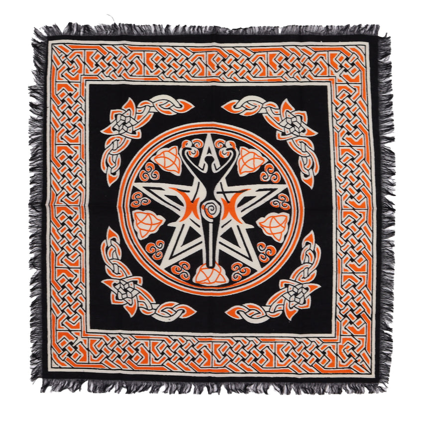 Pânză de Altar cu Franjuri Esoterică - Mama Pământ