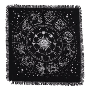 Pânză de Altar cu Franjuri Esoterică - Horoscop