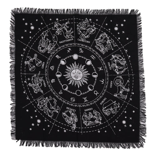 Pânză de Altar cu Franjuri Esoterică - Horoscop