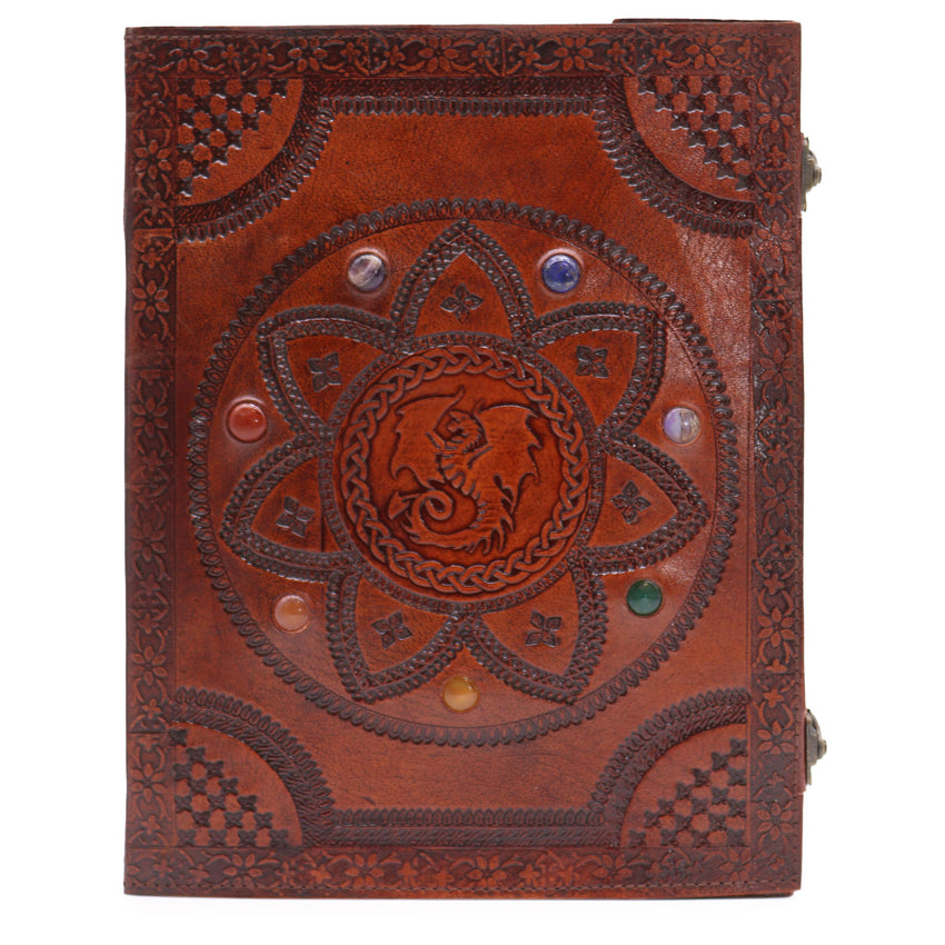 Agendă Extra Mare - Pietre Chakra Mandala