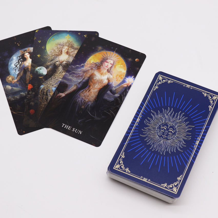 Cărți de Tarot cu Ghid - Arcana Zeițelor