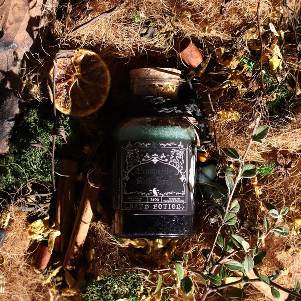 Sare de Baie Ancient Witch și Pandantiv cu Aventurin – Prosperitate