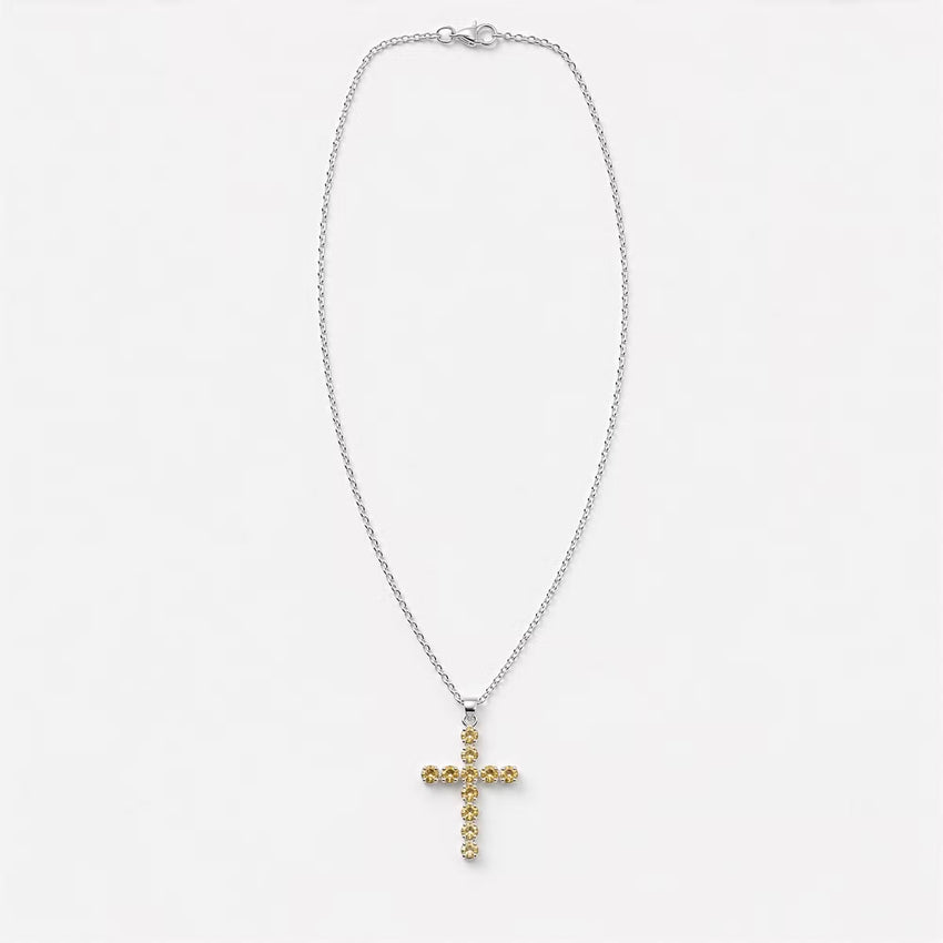 Crucifix cu citrin