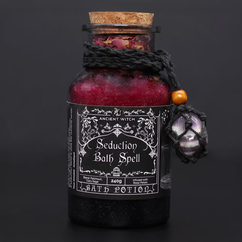Sare de Baie Ancient Witch și Pandantiv cu Ametist – Seduction