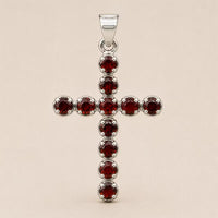 Crucifix cu granat