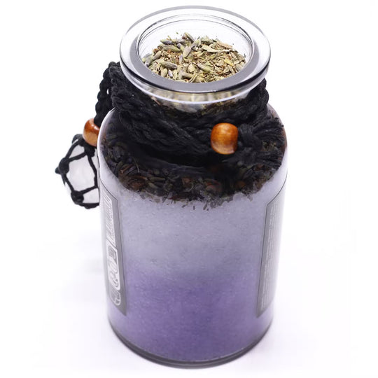Sare de Baie Ancient Witch și Pandantiv cu Cristal de Stâncă – Purificare