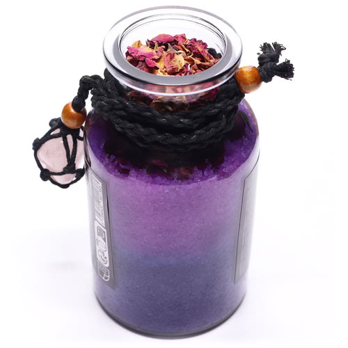 Sare de Baie Ancient Witch și Pandantiv cu Cuarț Roz – Iubire