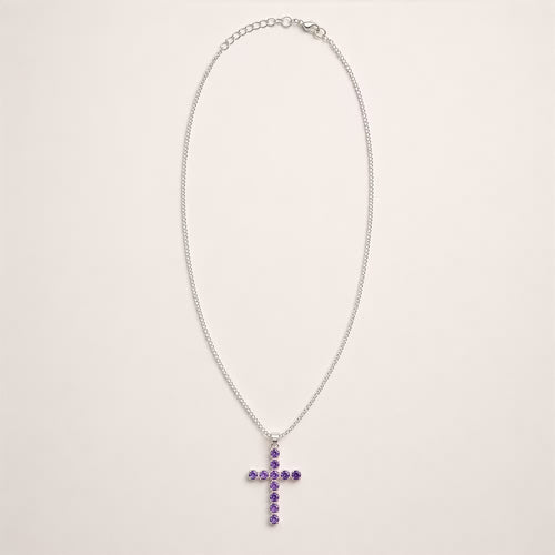 Crucifix cu ametist