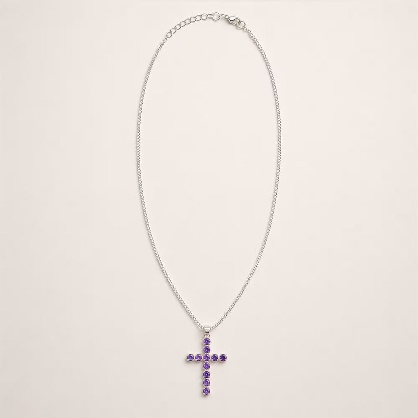 Crucifix cu ametist