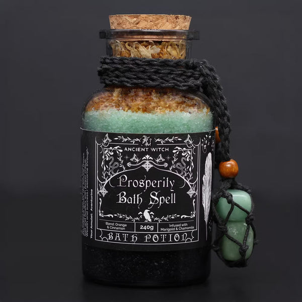 Sare de Baie Ancient Witch și Pandantiv cu Aventurin – Prosperitate