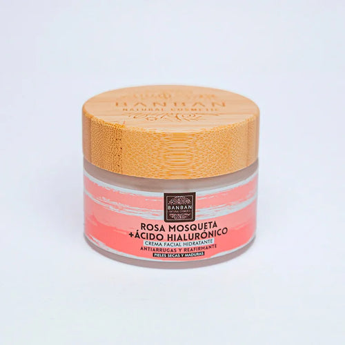 Cremă Regeneratoare cu Măceșe (Rosa Mosqueta) & Acid Hialuronic (50ml)
