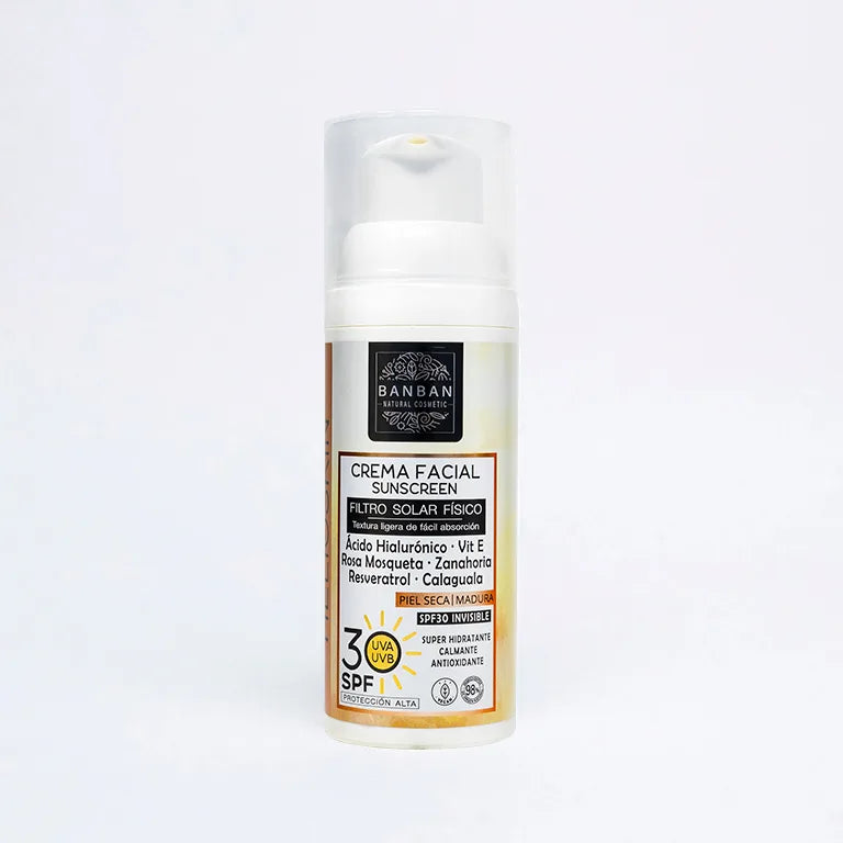 Cremă Solară Anti-aging SPF30 - Piele Matură