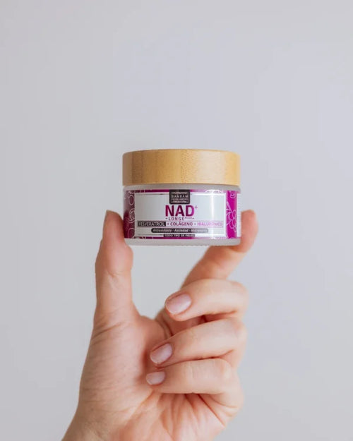 Cremă Facială Rejuvenatoare NAD⁺ & Resveratrol (50ml)